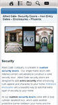 Mobile Screenshot of alliedgate.com